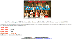 Desktop Screenshot of gbe-theater.gym-bad-essen.de